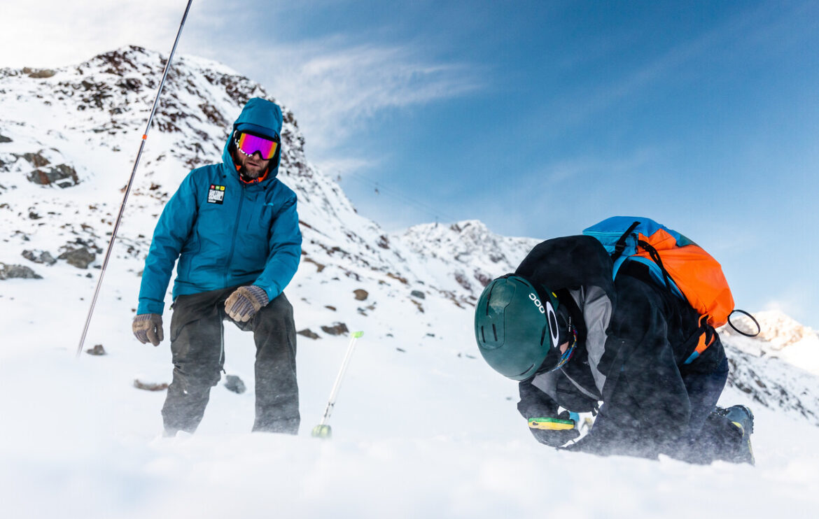 przypomnienie z lawinówki - Stubai freeride camp