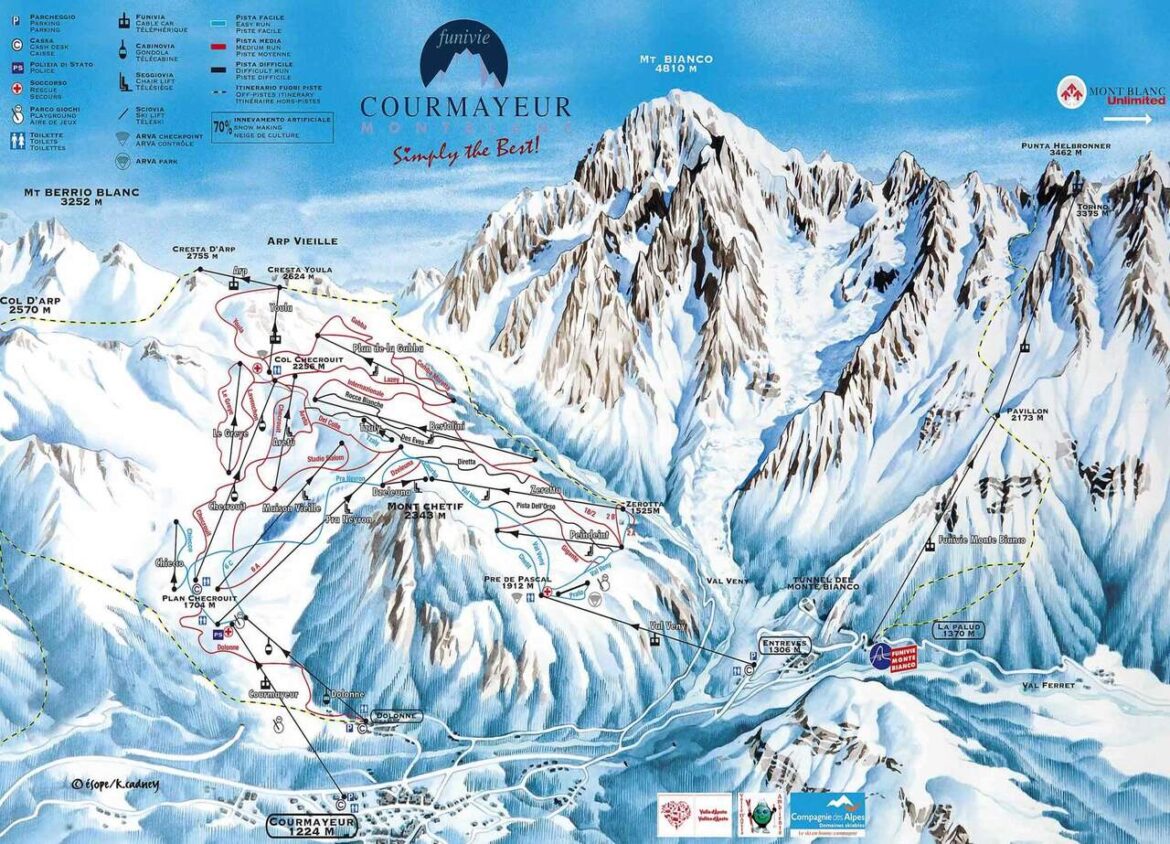 courtmayer ski map